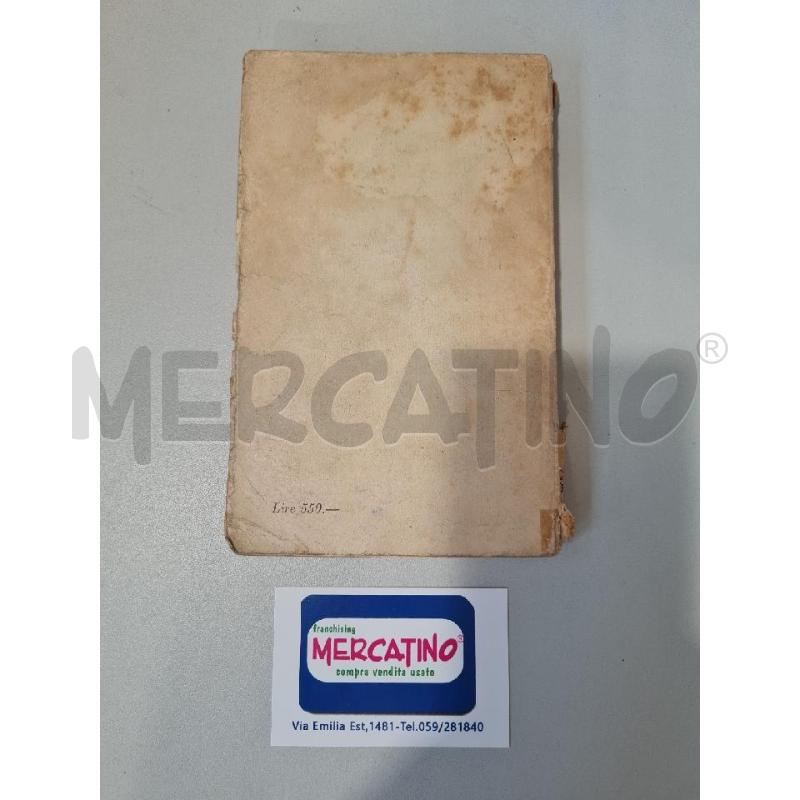 CUORE DE AMICIS 1948 GARZANTI VINTAGE - LIBRO | Mercatino dell'Usato Modena 2