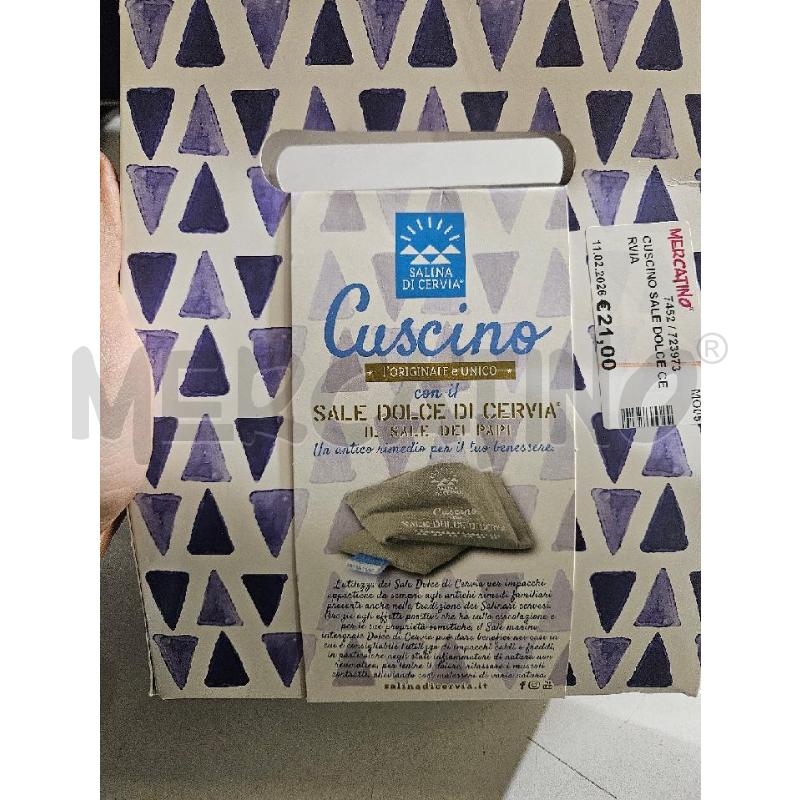 CUSCINO SALE DOLCE CERVIA | Mercatino dell'Usato Modena 1
