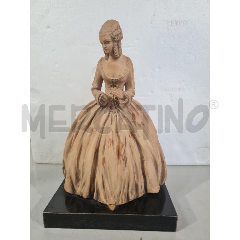 DAMINA TERRACOTTA BRUNO TORNATI 28CM MANO ROTTA | Mercatino dell'Usato Modena 2