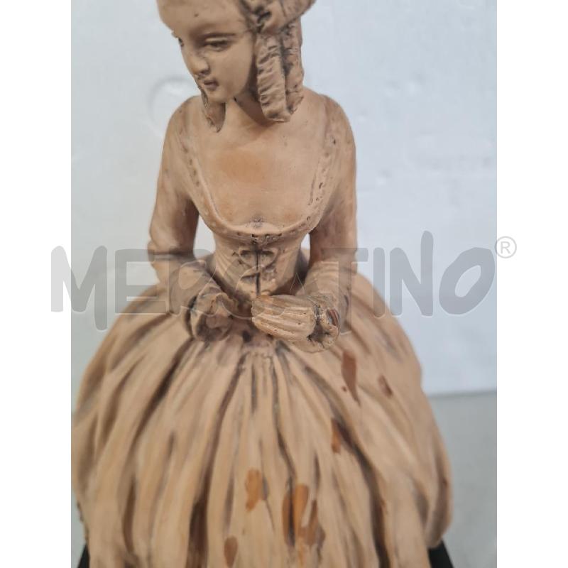 DAMINA TERRACOTTA BRUNO TORNATI 28CM MANO ROTTA | Mercatino dell'Usato Modena 3