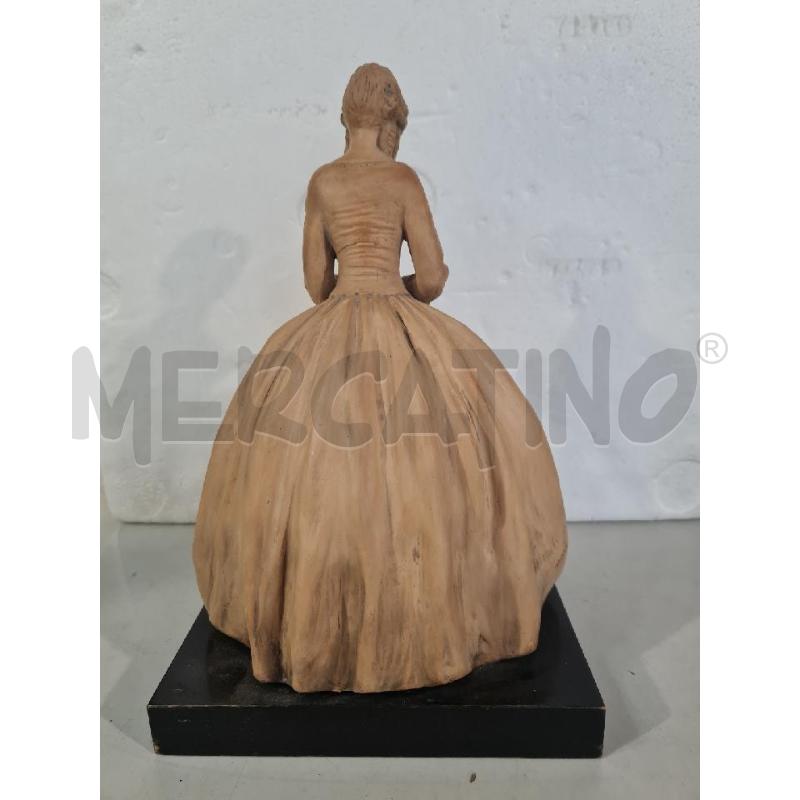 DAMINA TERRACOTTA BRUNO TORNATI 28CM MANO ROTTA | Mercatino dell'Usato Modena 4