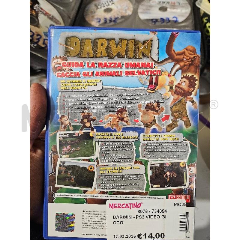 DARWIN - PS2 VIDEO GIOCO  | Mercatino dell'Usato Modena 2