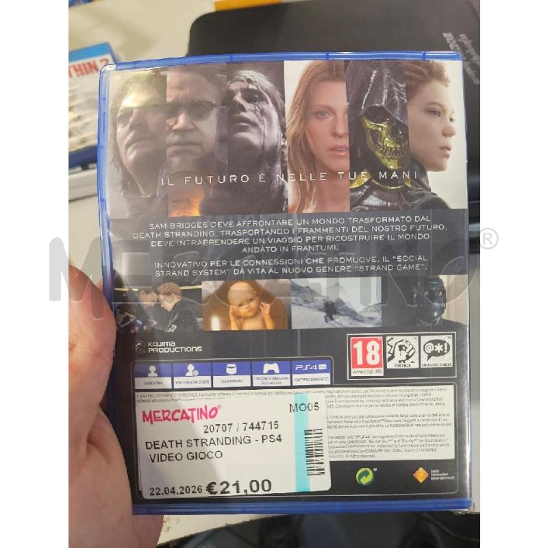 DEATH STRANDING - PS4 VIDEO GIOCO  | Mercatino dell'Usato Modena 2