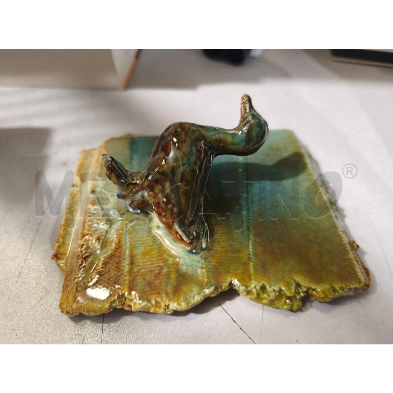 DECORO MURO ANATRA CER. AMAARO 11CM | Mercatino dell'Usato Modena 2