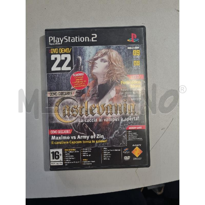 DEMO CASTELVANIA - PS2 VIDEO GIOCO  | Mercatino dell'Usato Modena 1