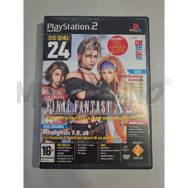 DEMO FINAL FANTASY X-2 - PS2 VIDEO GIOCO  | Mercatino dell'Usato Modena 1