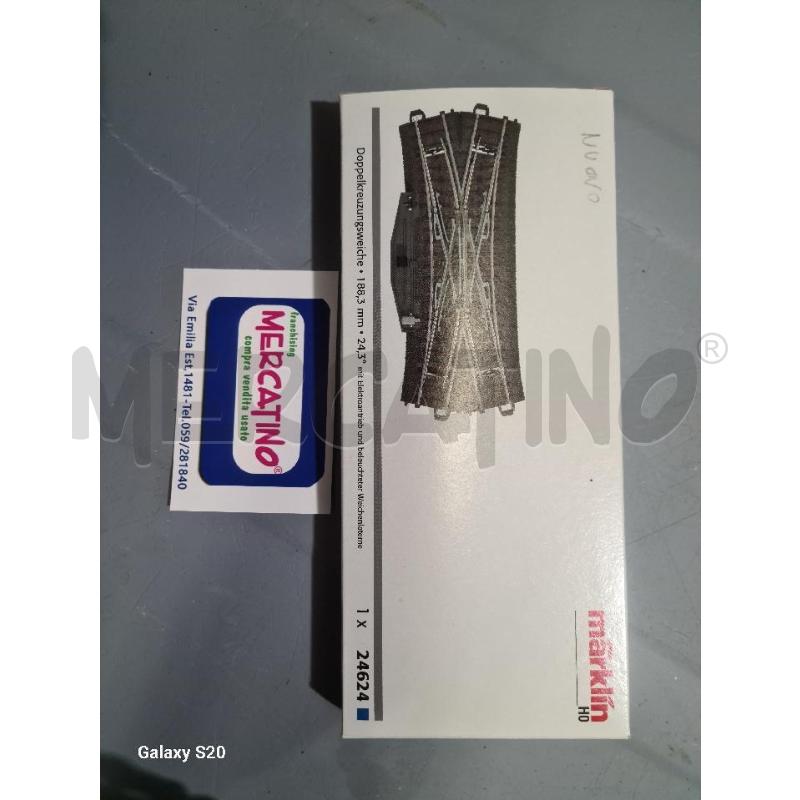 DEVIATOIO DOPPIO MARKLIN J0 24624  | Mercatino dell'Usato Modena 1