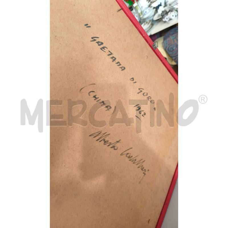 DISEGNO CHINA LA VECCHIA DI GORO CAVALLARI 73X53CM | Mercatino dell'Usato Modena 3