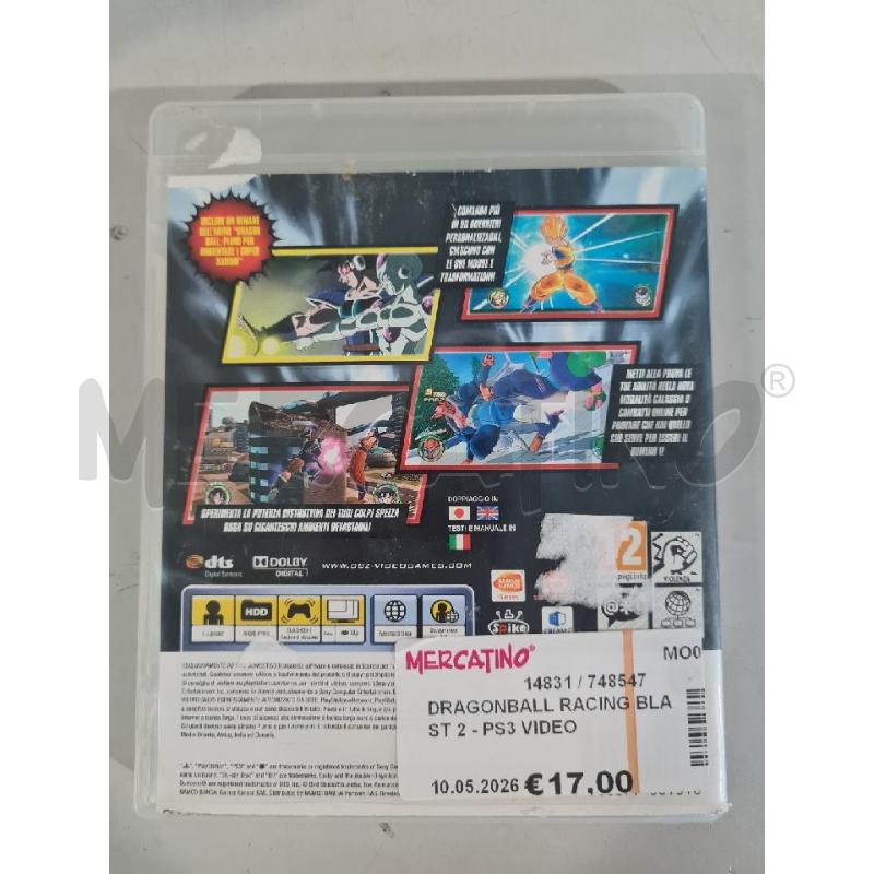 DRAGONBALL RACING BLAST 2 - PS3 VIDEO GIOCO  | Mercatino dell'Usato Modena 3