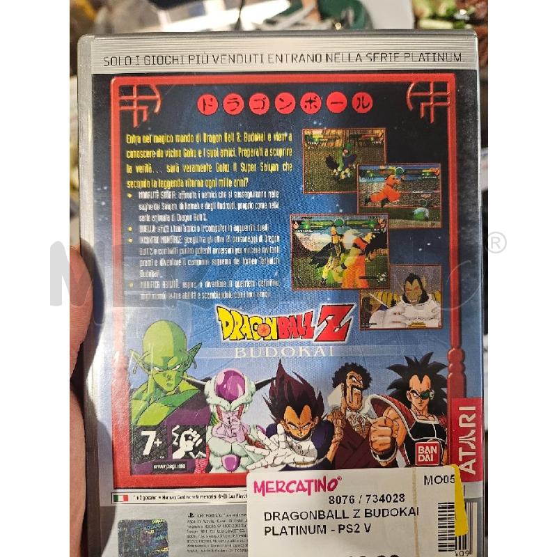 DRAGONBALL Z BUDOKAI PLATINUM - PS2 VIDEO GIOCO  | Mercatino dell'Usato Modena 2