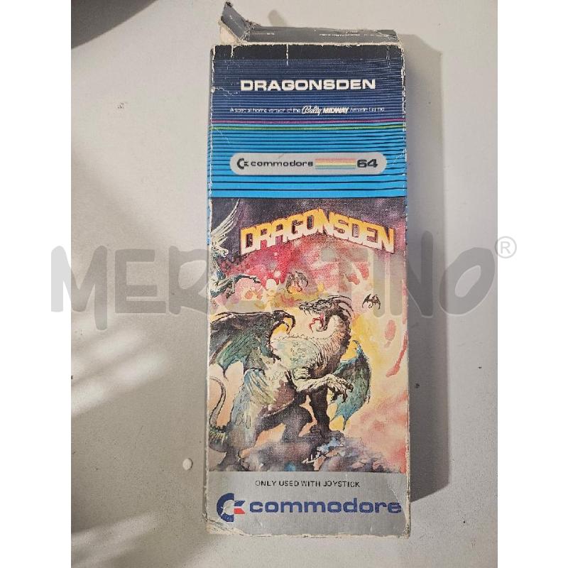 DRAGONSDEN - COMMODORE 64 VIDEO GIOCO  | Mercatino dell'Usato Modena 1