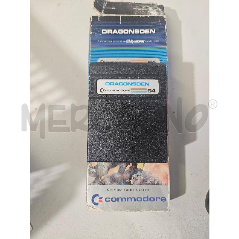 DRAGONSDEN - COMMODORE 64 VIDEO GIOCO  | Mercatino dell'Usato Modena 2