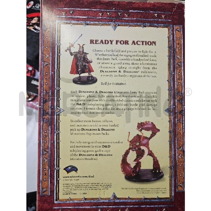 DUNGEONS DRAGON MINIATURES ENTRY PACK NON VERIFICATO | Mercatino dell'Usato Modena 4