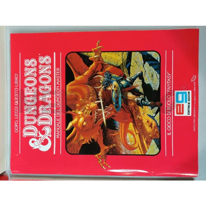 DUNGEONS DRAGON REGOLE BASE SET 1 ROSSO 1983 | Mercatino dell'Usato Modena 4