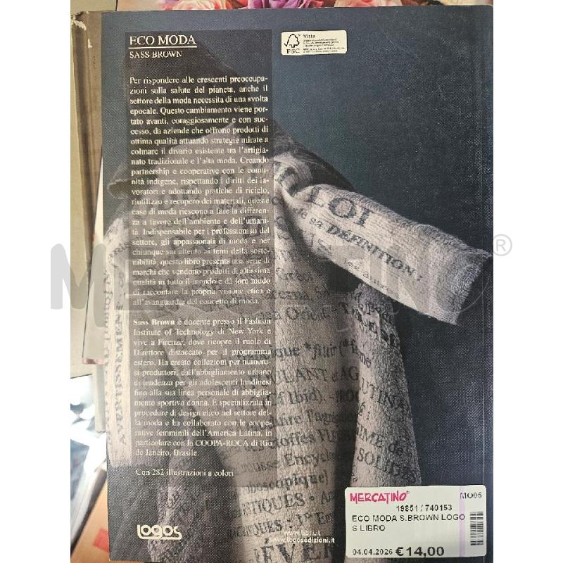 ECO MODA S.BROWN LOGOS LIBRO | Mercatino dell'Usato Modena 2