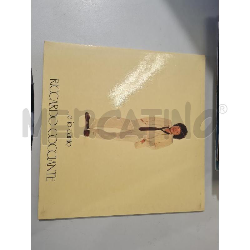 E IO CANTO RICCARDO COCCIANTE PL 31421 - LP | Mercatino dell'Usato Modena 1