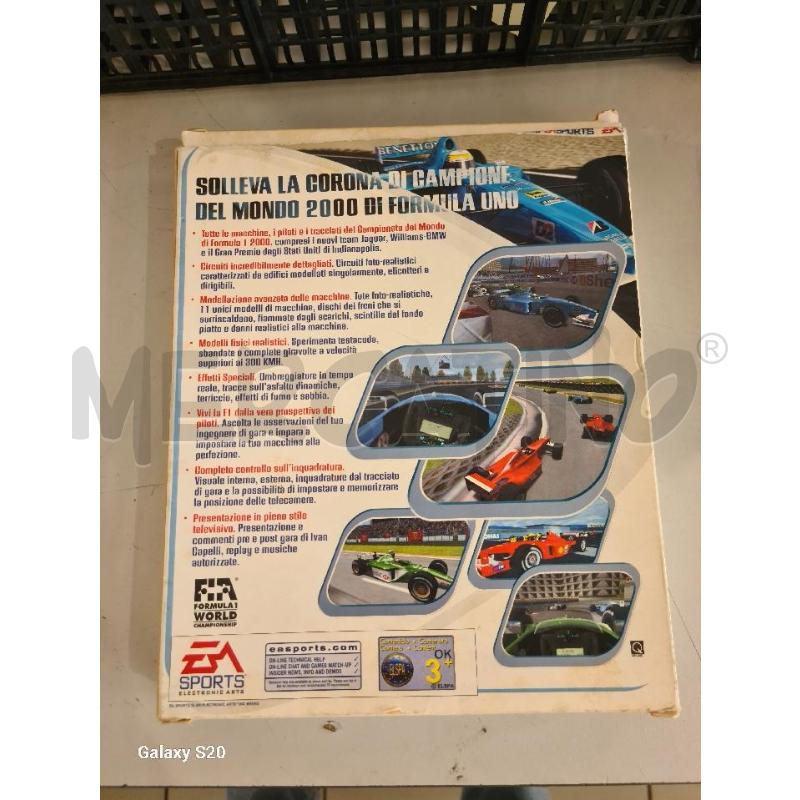 F1 2000 EA SPORTS - PC VIDEO GIOCO  | Mercatino dell'Usato Modena 2