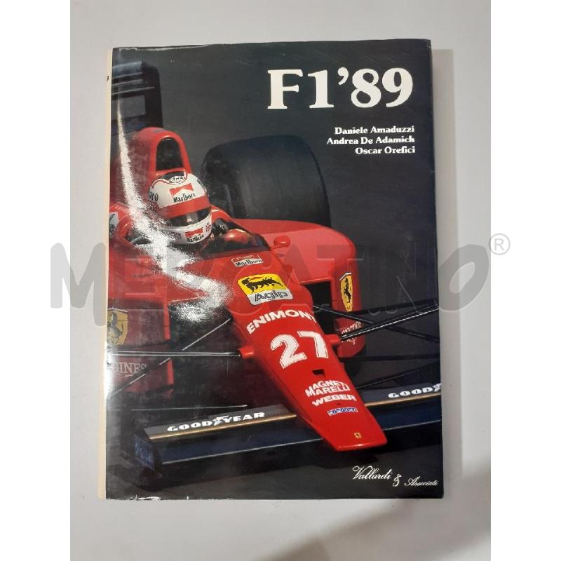 F1'89 DANIELE AMADUZZI VALLADI - LIBRO | Mercatino dell'Usato Modena 1
