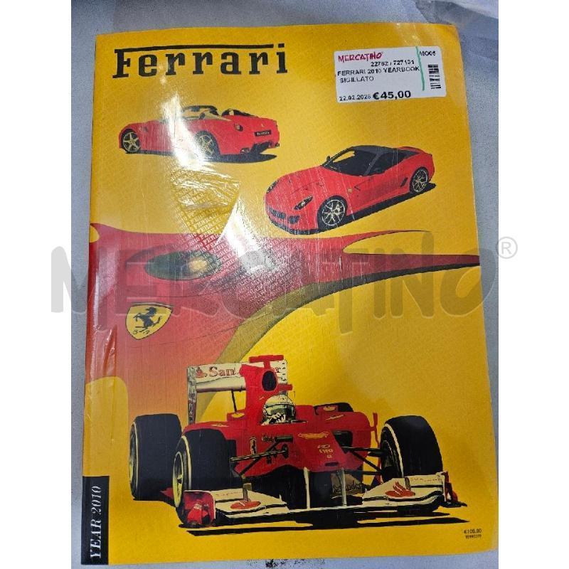 FERRARI 2010 YEARBOOK SIGILLATO | Mercatino dell'Usato Modena 1