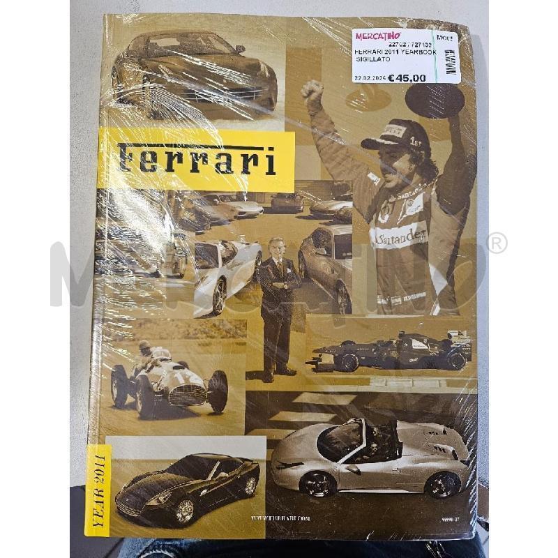 FERRARI 2011 YEARBOOK SIGILLATO | Mercatino dell'Usato Modena 1