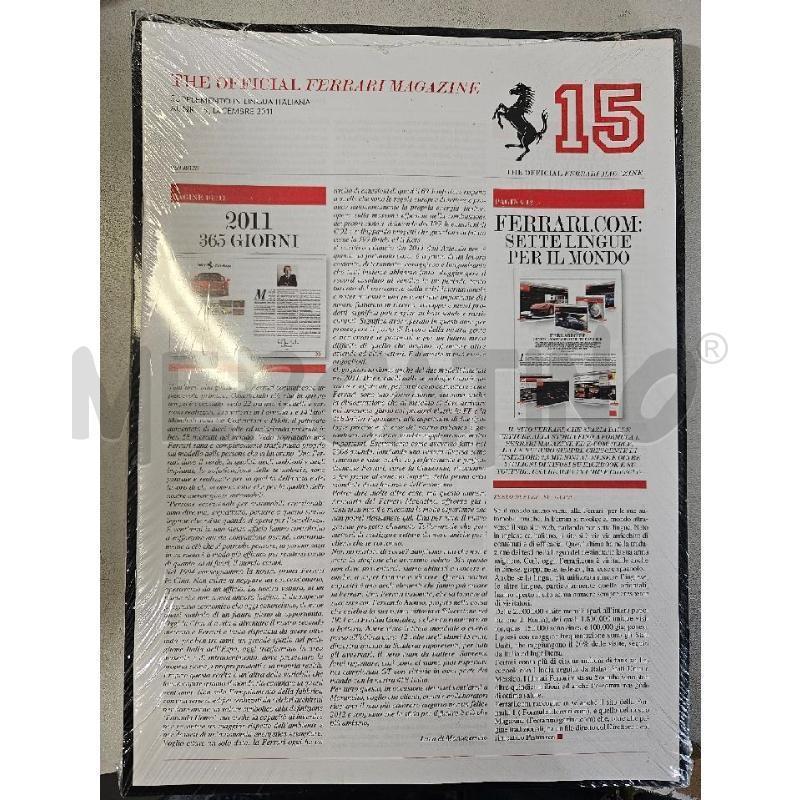 FERRARI 2011 YEARBOOK SIGILLATO | Mercatino dell'Usato Modena 2
