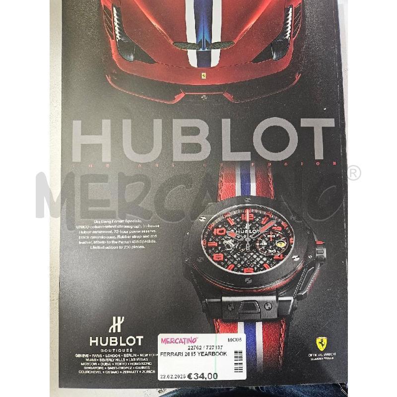 FERRARI 2015 YEARBOOK | Mercatino dell'Usato Modena 2