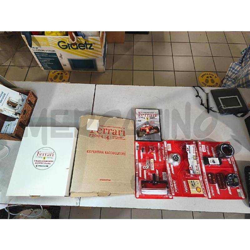 FERRARI F2004 DEAGOSTINI COMPLETA 100 USCITE DA MONTARE | Mercatino dell'Usato Modena 5