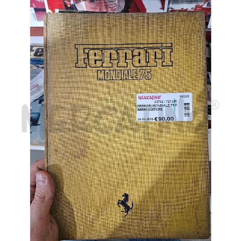 FERRARI MONDIALE 75 FABBRI EDITORE | Mercatino dell'Usato Modena 1
