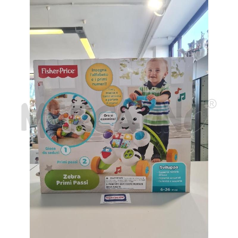 FISHER-PRICE ZEBRA PRIMI PASSI SPINGIBILE | Mercatino dell'Usato Modena 1