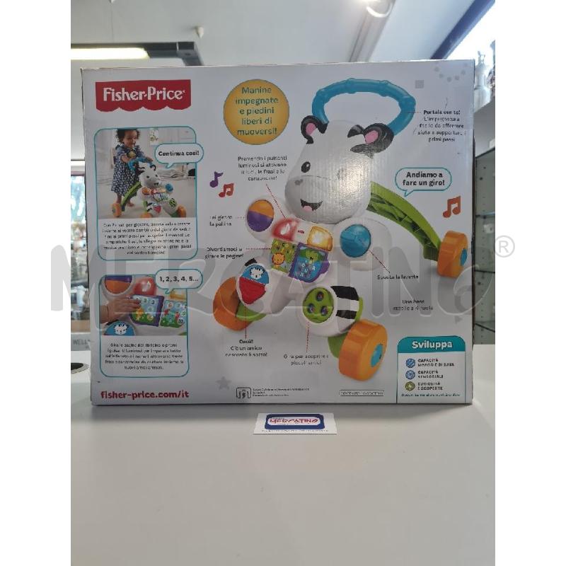 FISHER-PRICE ZEBRA PRIMI PASSI SPINGIBILE | Mercatino dell'Usato Modena 2