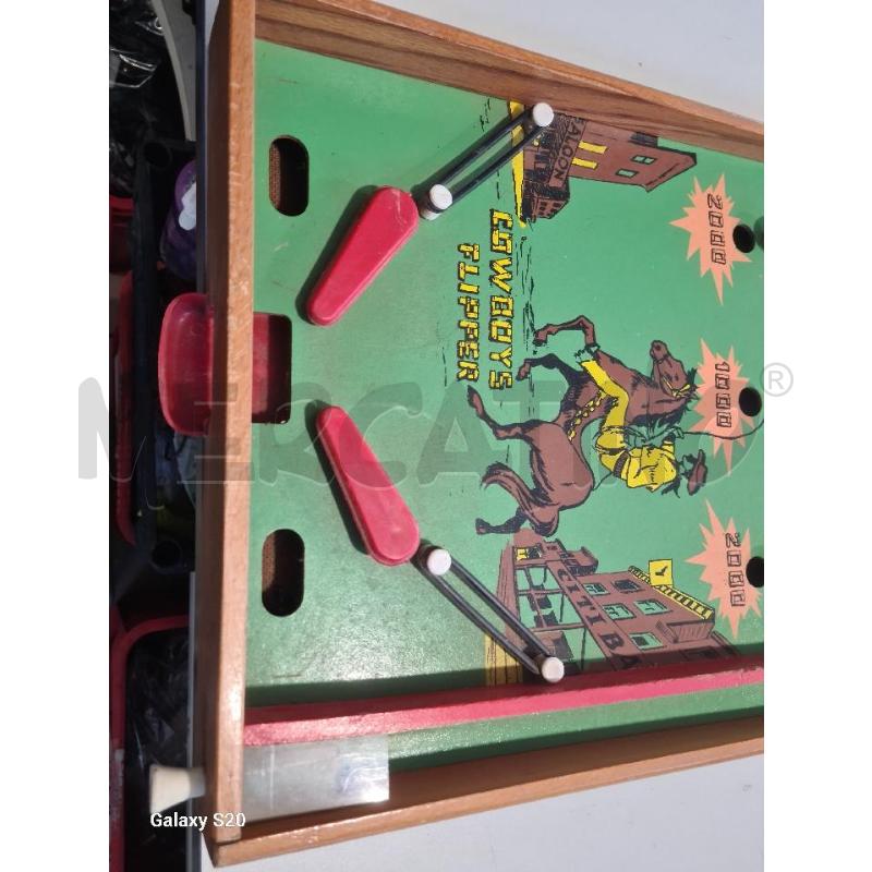 FLIPPER ANTICO TEMA FAR WEST FUNZIONANTE | Mercatino dell'Usato Modena 2