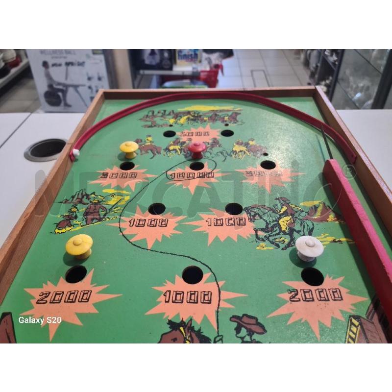 FLIPPER ANTICO TEMA FAR WEST FUNZIONANTE | Mercatino dell'Usato Modena 4