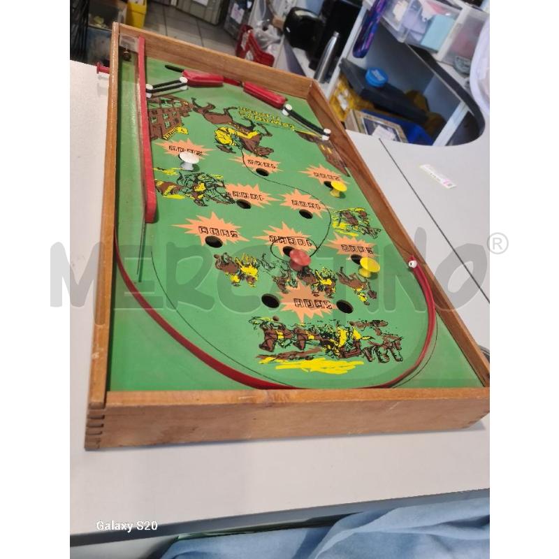 FLIPPER ANTICO TEMA FAR WEST FUNZIONANTE | Mercatino dell'Usato Modena 5
