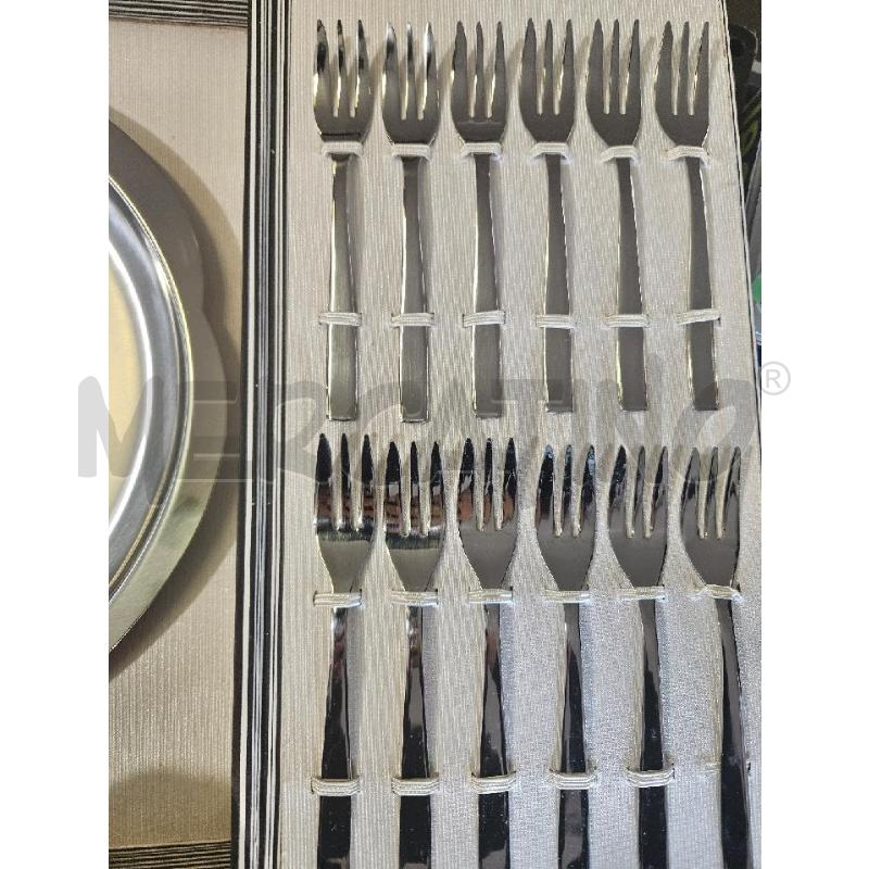 FORCHETTE PZ. 12+3 MORINOX VASSOIO MELA | Mercatino dell'Usato Modena 4