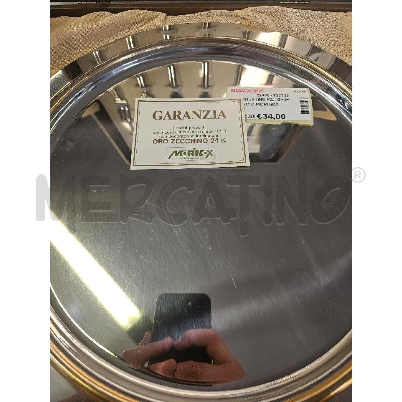 FORCHETTINE PZ. 12+1+ VASSOIO MORINOX | Mercatino dell'Usato Modena 2