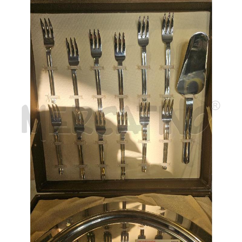 FORCHETTINE PZ. 12+1+ VASSOIO MORINOX | Mercatino dell'Usato Modena 3