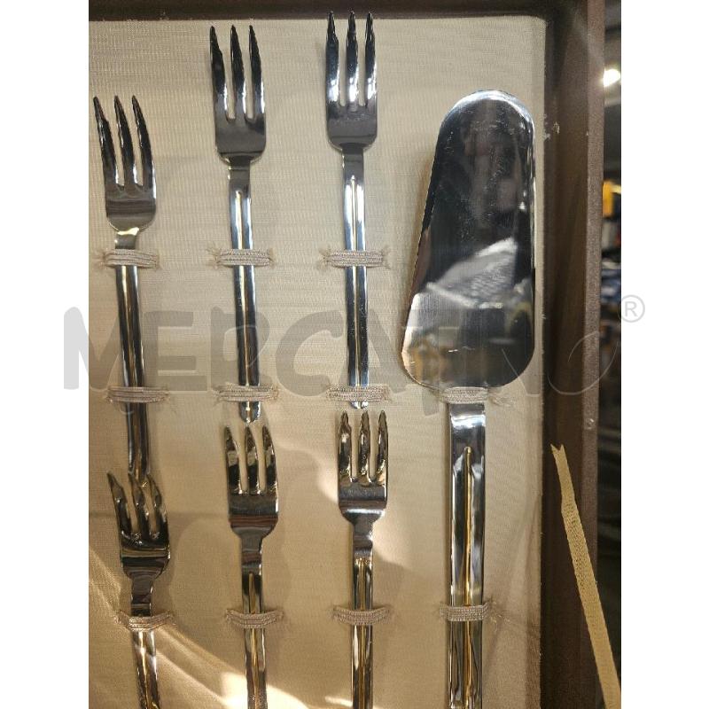 FORCHETTINE PZ. 12+1+ VASSOIO MORINOX | Mercatino dell'Usato Modena 5