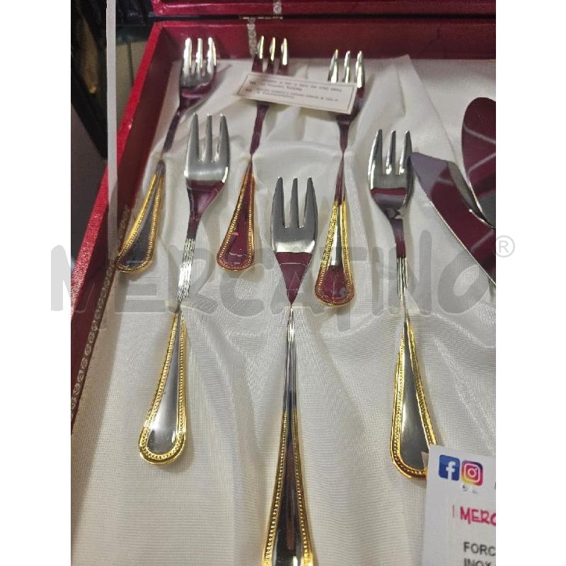 FORCHETTINE PZ. 12+2 INOX GOTTINGHEN | Mercatino dell'Usato Modena 2