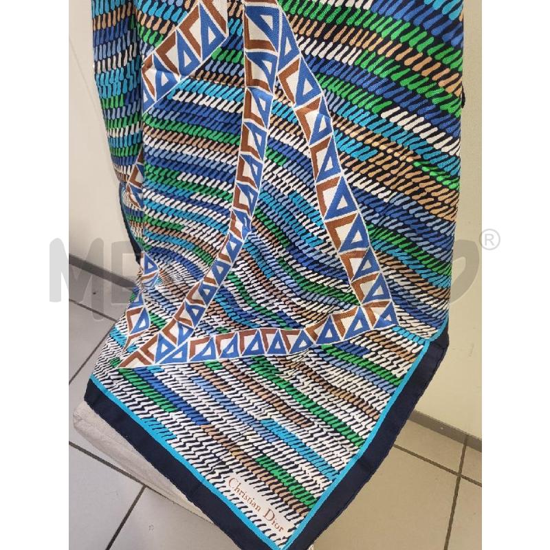 FOULARD CHRISTIAN DIOR FANTASIA PURA SETA | Mercatino dell'Usato Modena 1