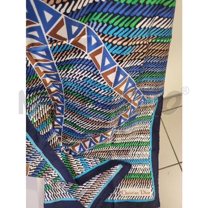 FOULARD CHRISTIAN DIOR FANTASIA PURA SETA | Mercatino dell'Usato Modena 2