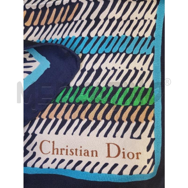 FOULARD CHRISTIAN DIOR FANTASIA PURA SETA | Mercatino dell'Usato Modena 3
