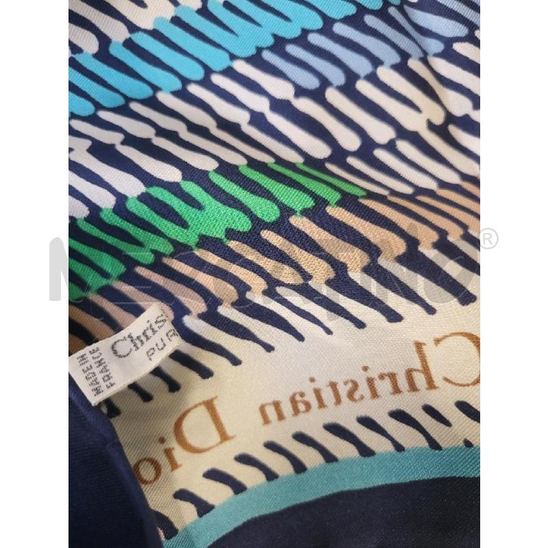 FOULARD CHRISTIAN DIOR FANTASIA PURA SETA | Mercatino dell'Usato Modena 5