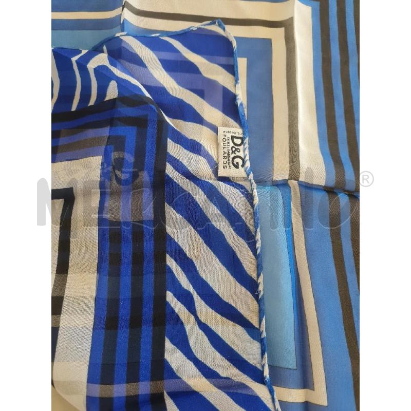 FOULARD DEG FANTA BLUETTE | Mercatino dell'Usato Modena 2