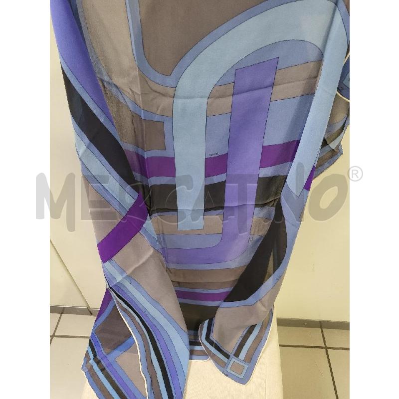 FOULARD EMILIO PUCCI FANTA BLUETTE | Mercatino dell'Usato Modena 1