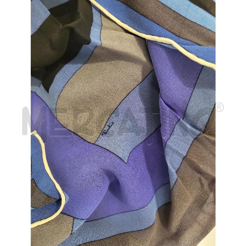 FOULARD EMILIO PUCCI FANTA BLUETTE | Mercatino dell'Usato Modena 4