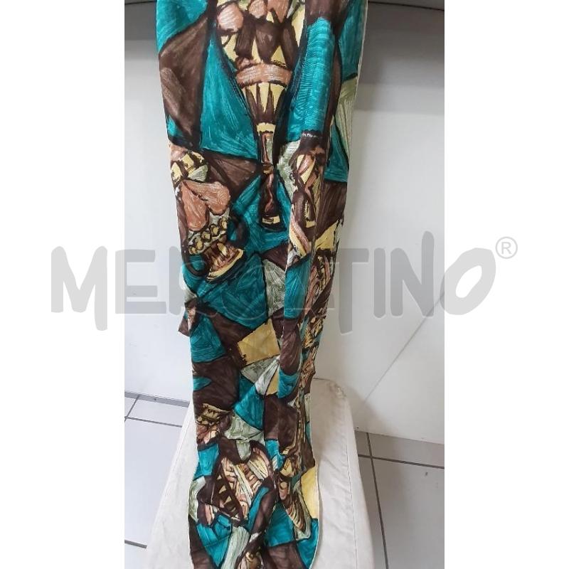 FOULARD FANTA TURCHESE MARRON | Mercatino dell'Usato Modena 1
