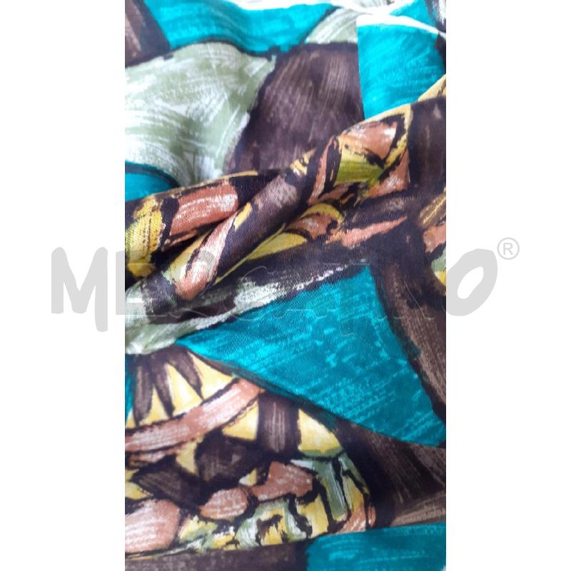FOULARD FANTA TURCHESE MARRON | Mercatino dell'Usato Modena 3
