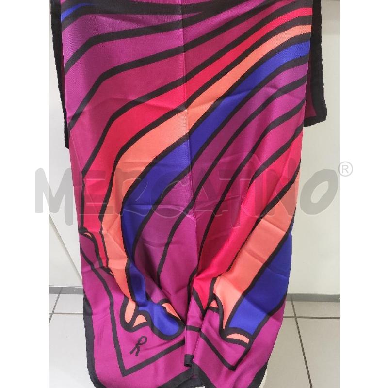 FOULARD FANTA VIOLA BORD ROBERTA CAMERINO | Mercatino dell'Usato Modena 1
