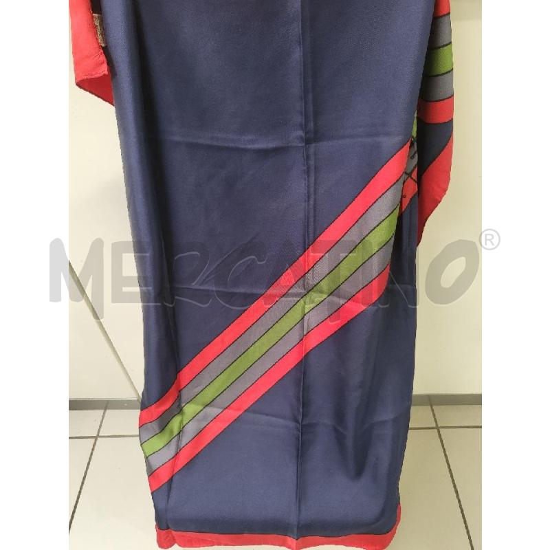 FOULARD ROSSO BLU ROBERTA CAMERINO | Mercatino dell'Usato Modena 1