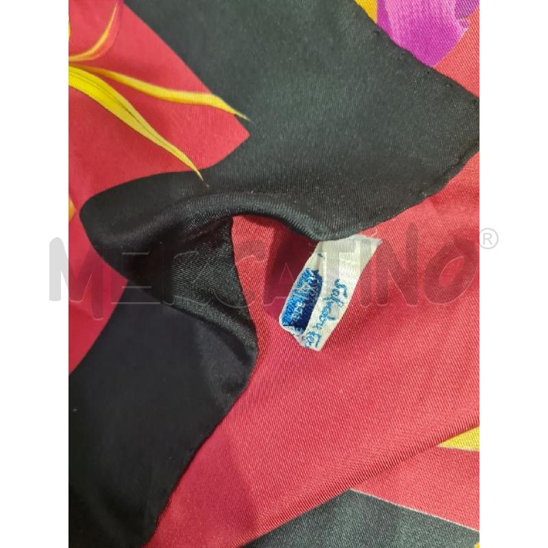 FOULARD SALVATORE FERRAGAMO SETA FANTASIA | Mercatino dell'Usato Modena 4